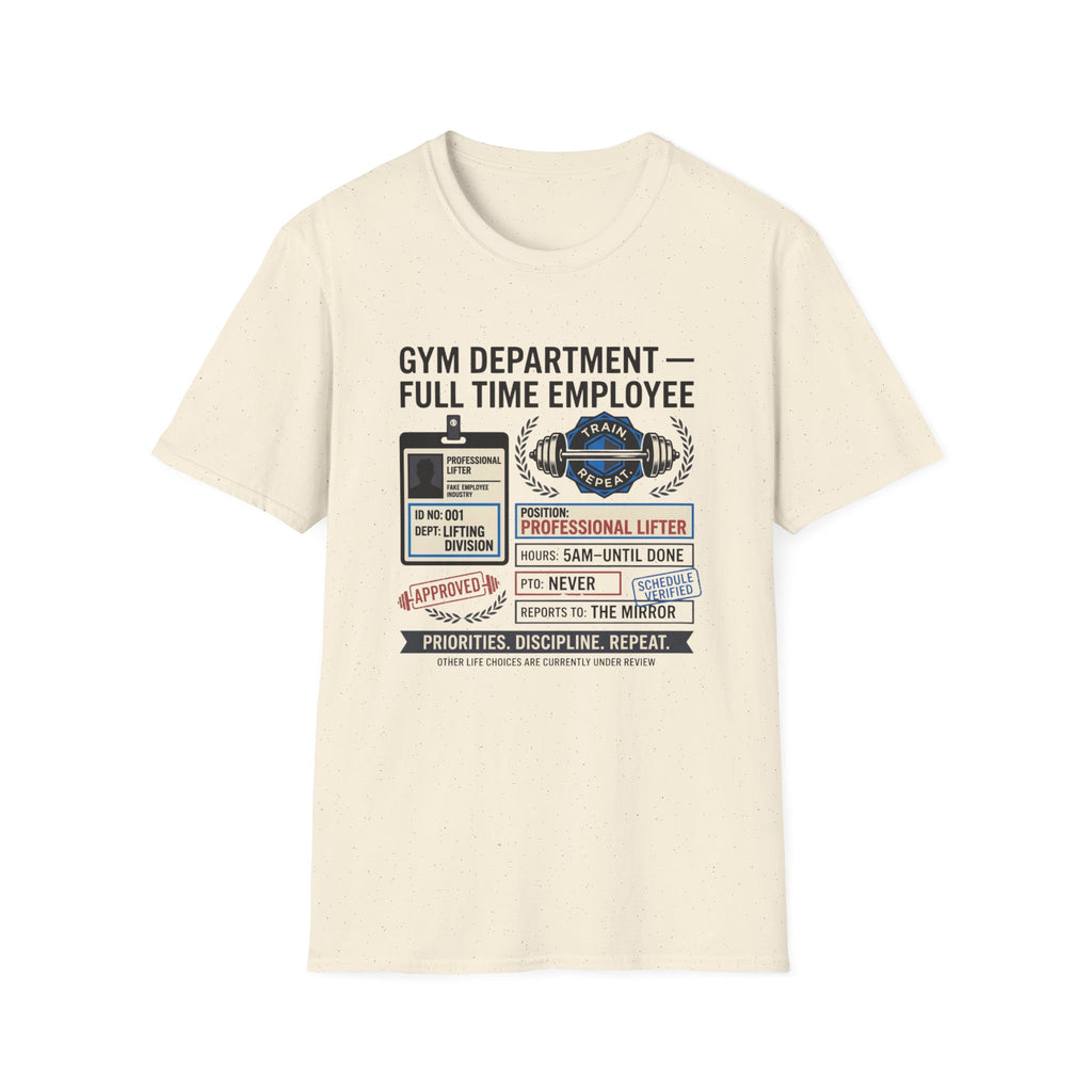 Gym department - Full time employee T-Shirt
