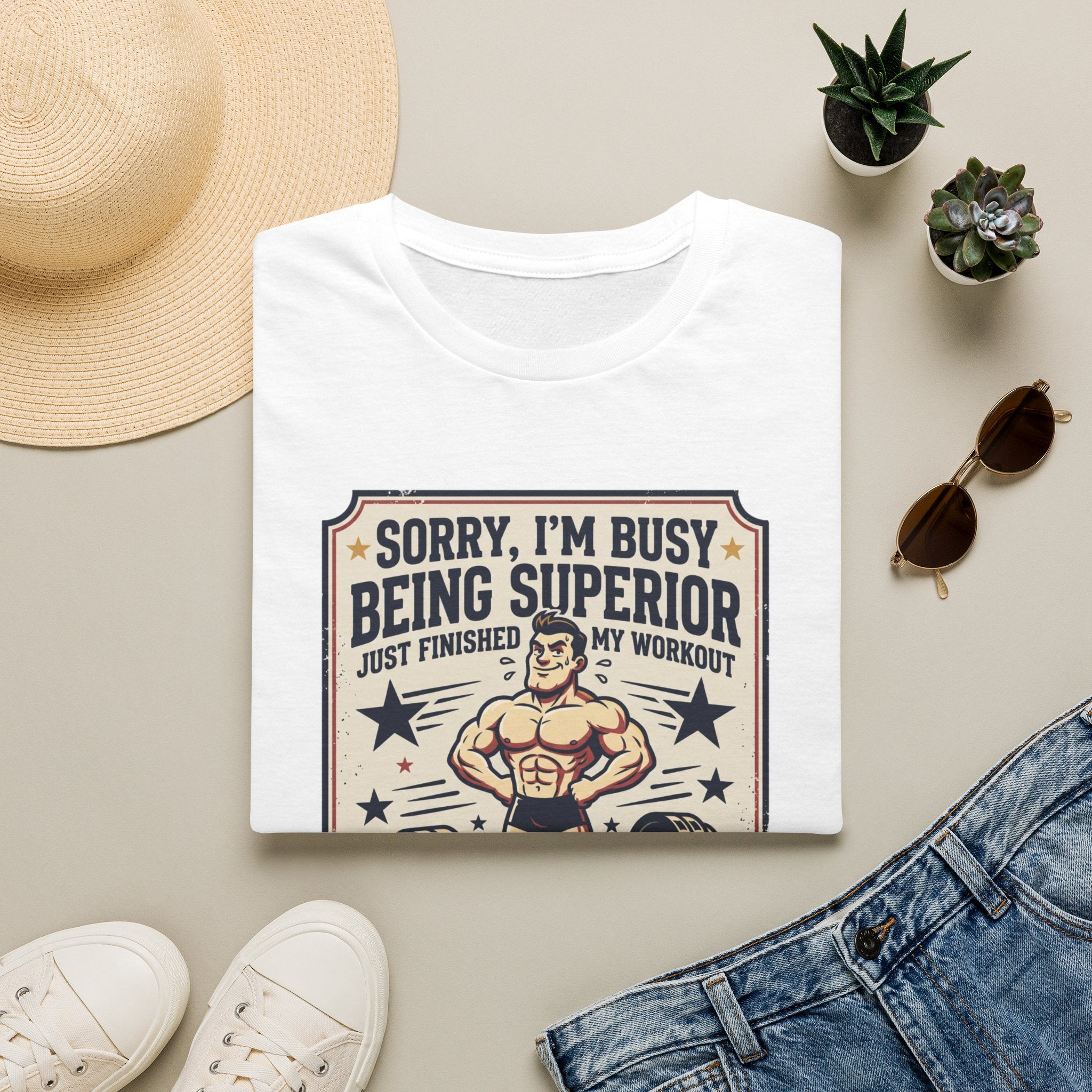 Sorry, Busy being superior T-Shirt