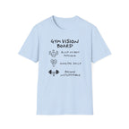 Gym Vision Board – Neon Goals Edition T-Shirt