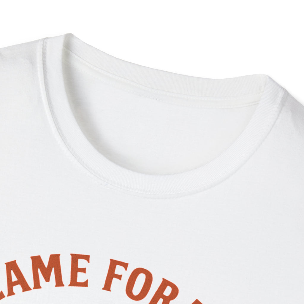 I Came for the Plates, Not the Dates – Gym Humor T-Shirt