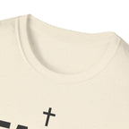Faith Over Fatigue – Cross & Endurance Bold Tshirt