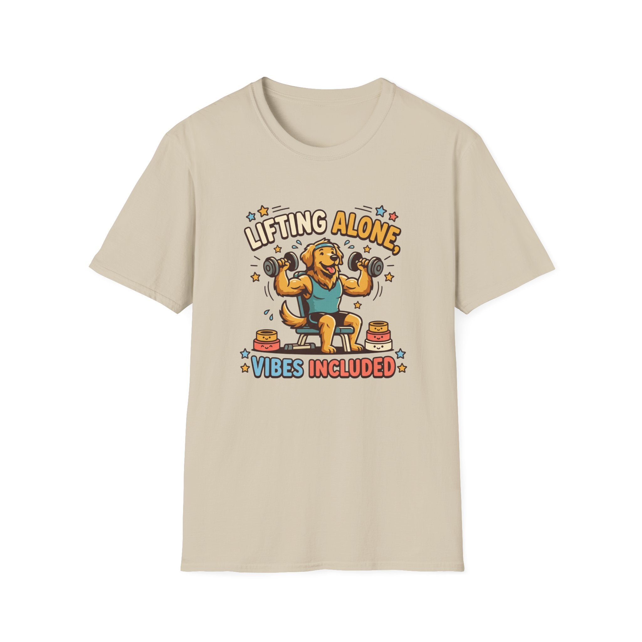 Lifting alone, Vibes included T-Shirt