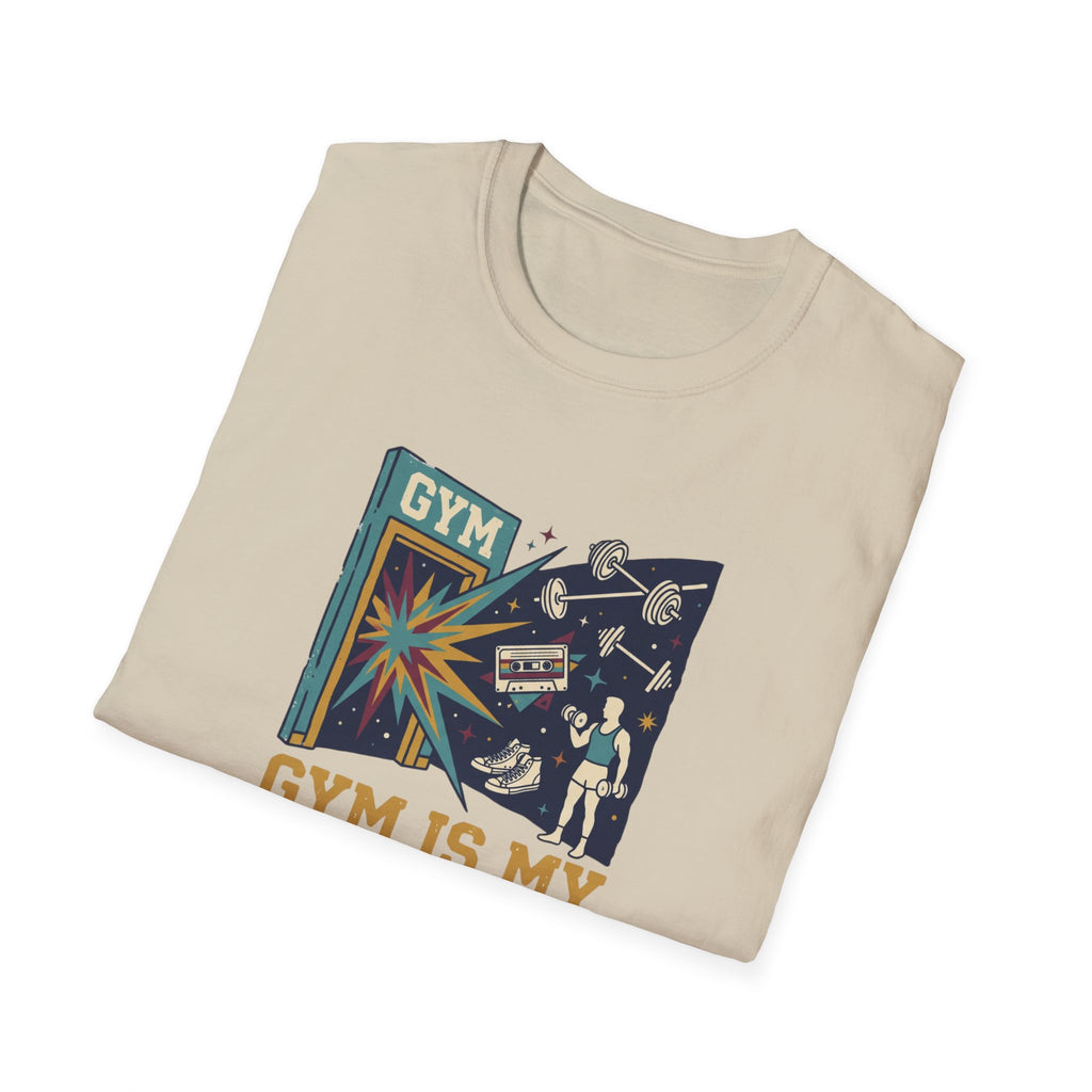 Gym is my escape - colorful T-Shirt