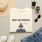 Know your priorities - Rest can be scheduled copy T-Shirt