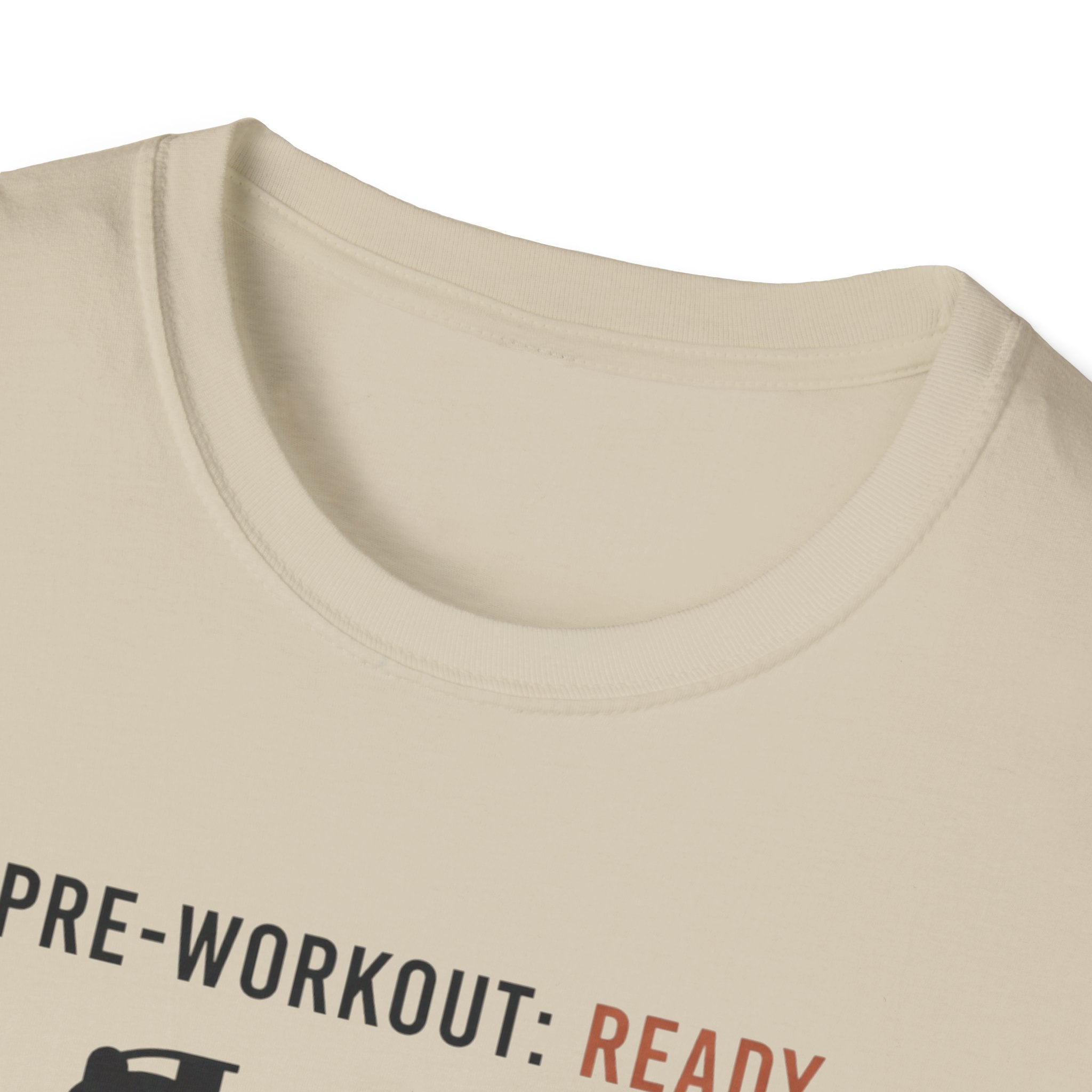 Pre workout :  Ready, Gym  : Not Ready T-Shirt