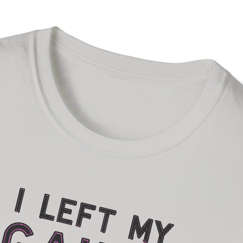 I Left My Gains for This? – Neon Gym Life T-Shirt