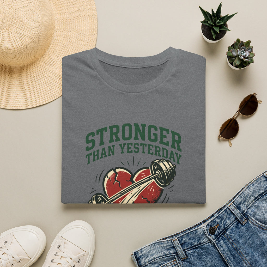 Stronger than yesterday - turn pain into progress T-Shirt