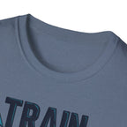 Train Angry, Lift Heavier typo T-Shirt