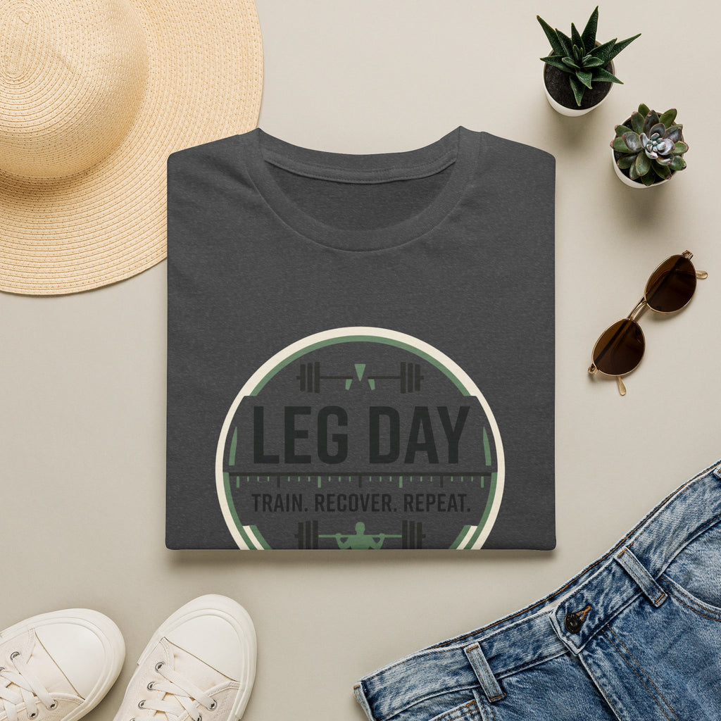 Leg day - Train. Recover. Repeat T-Shirt