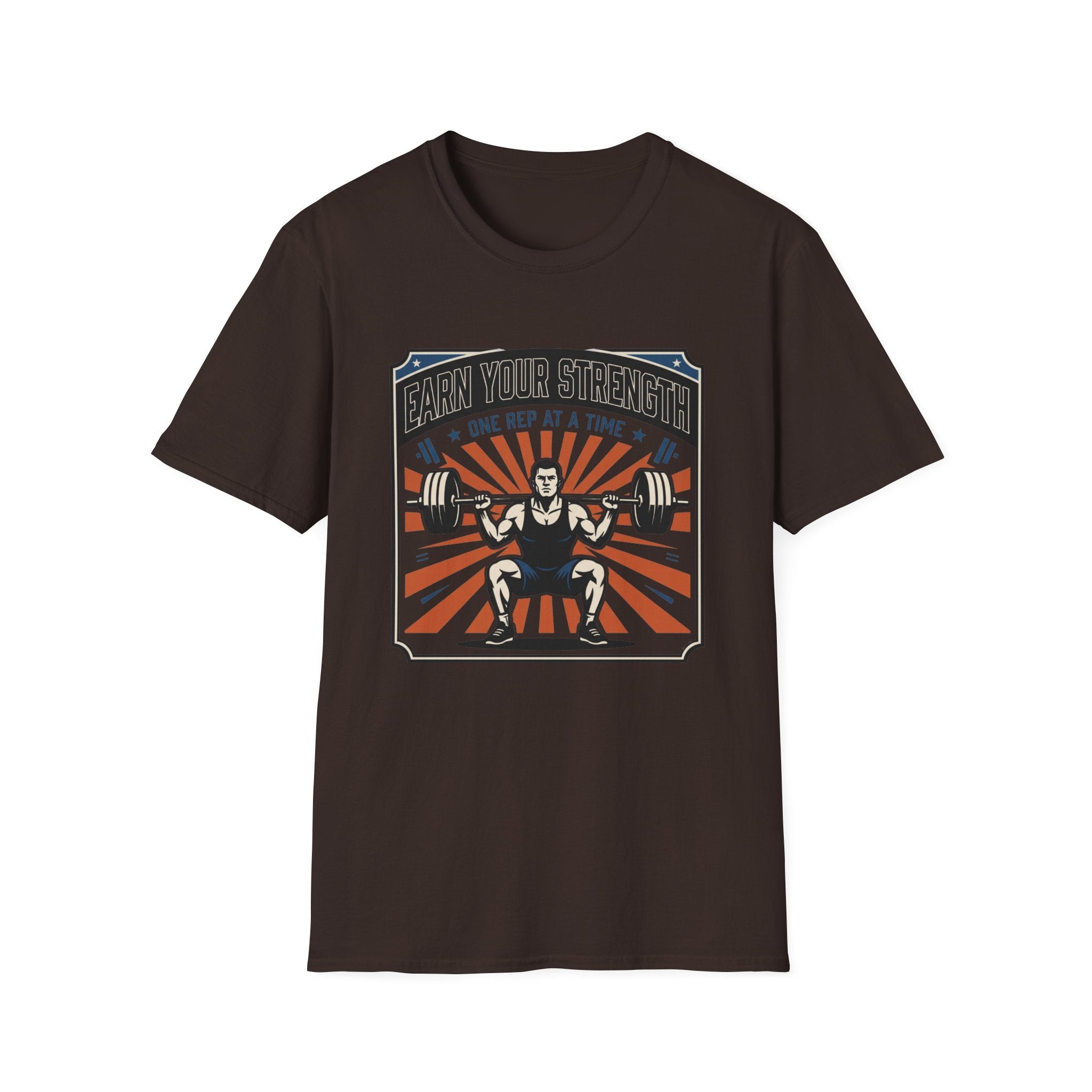 Earn your strength, one rep at a time T-Shirt