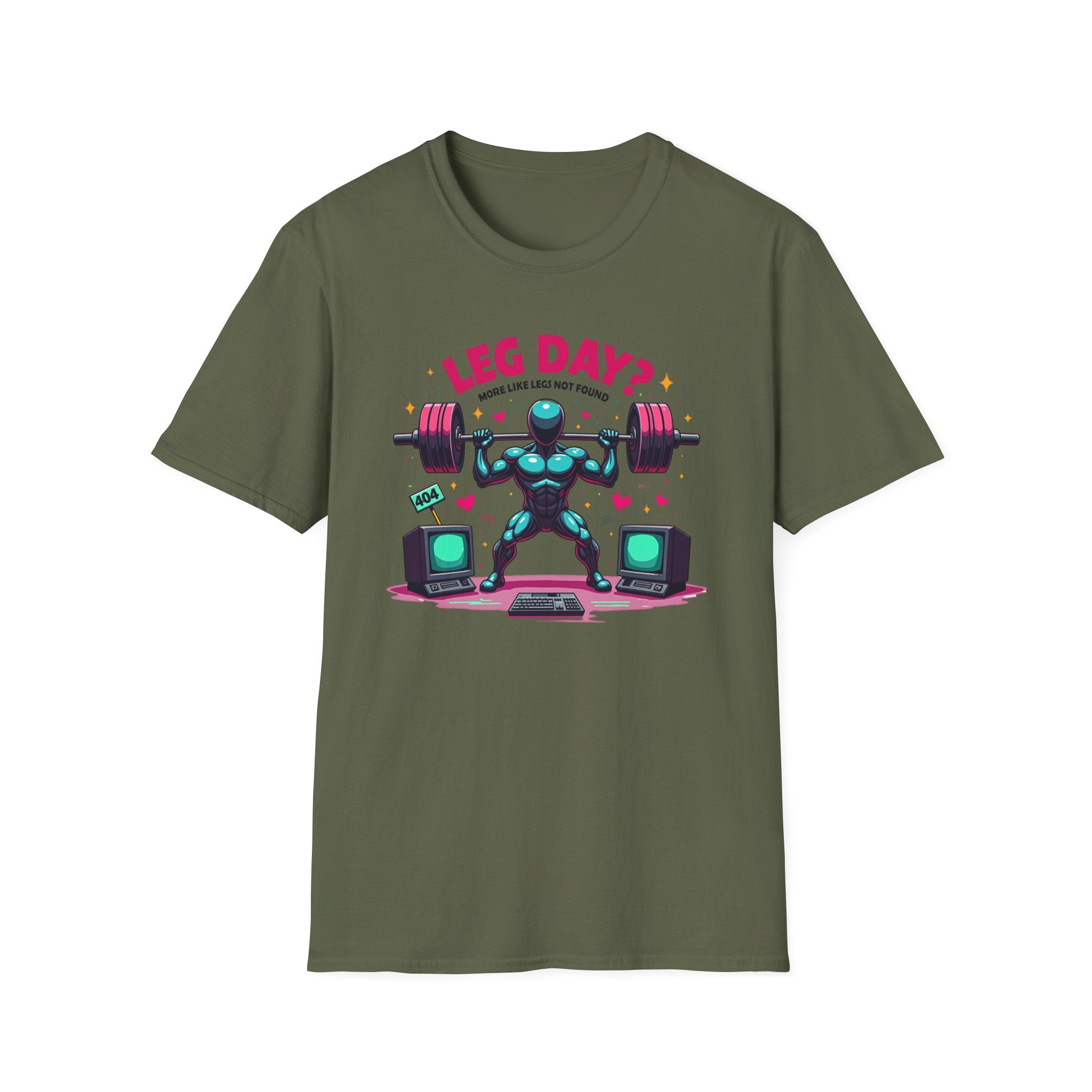 Leg Day? 404 Gains Not Found T-Shirt