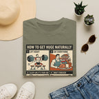 How to get huge naturally T-Shirt