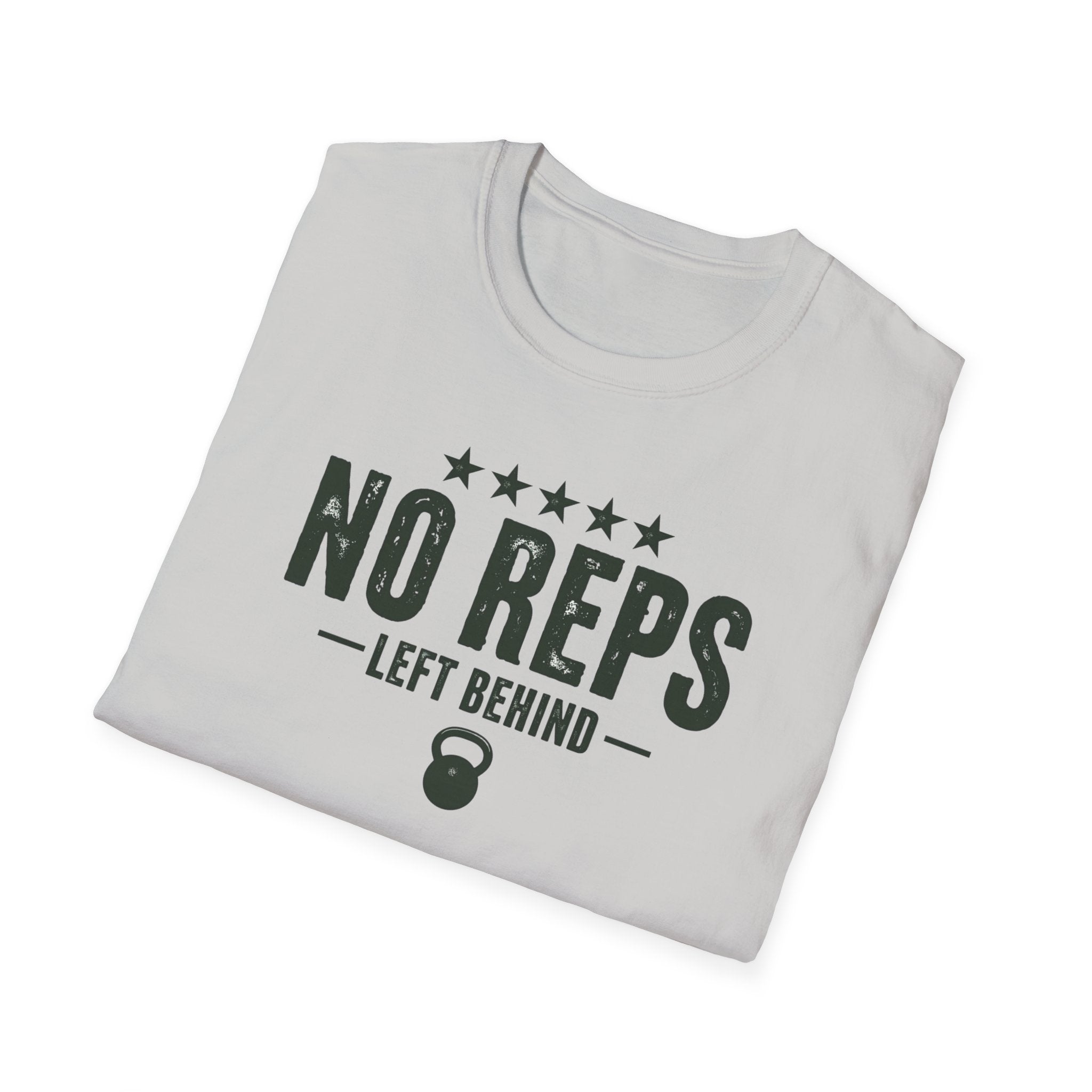 No Reps Left Behind – Kettlebell Grind T-Shirt