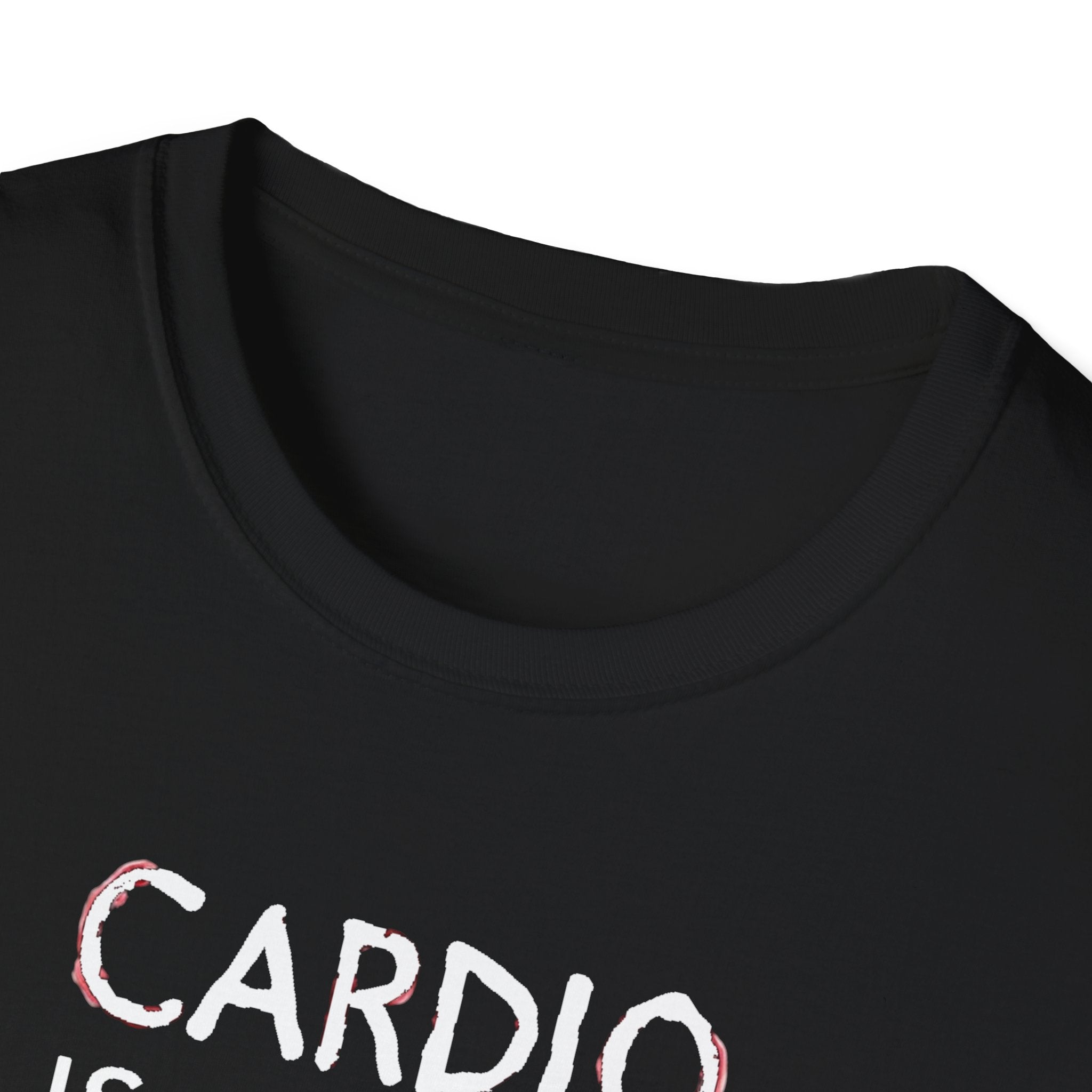 Cardio Is a Scam typo T-Shirt