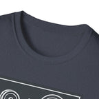 Adding Plates Is My Favorite Subject – Minimal Chalkboard Stylen Tshirt