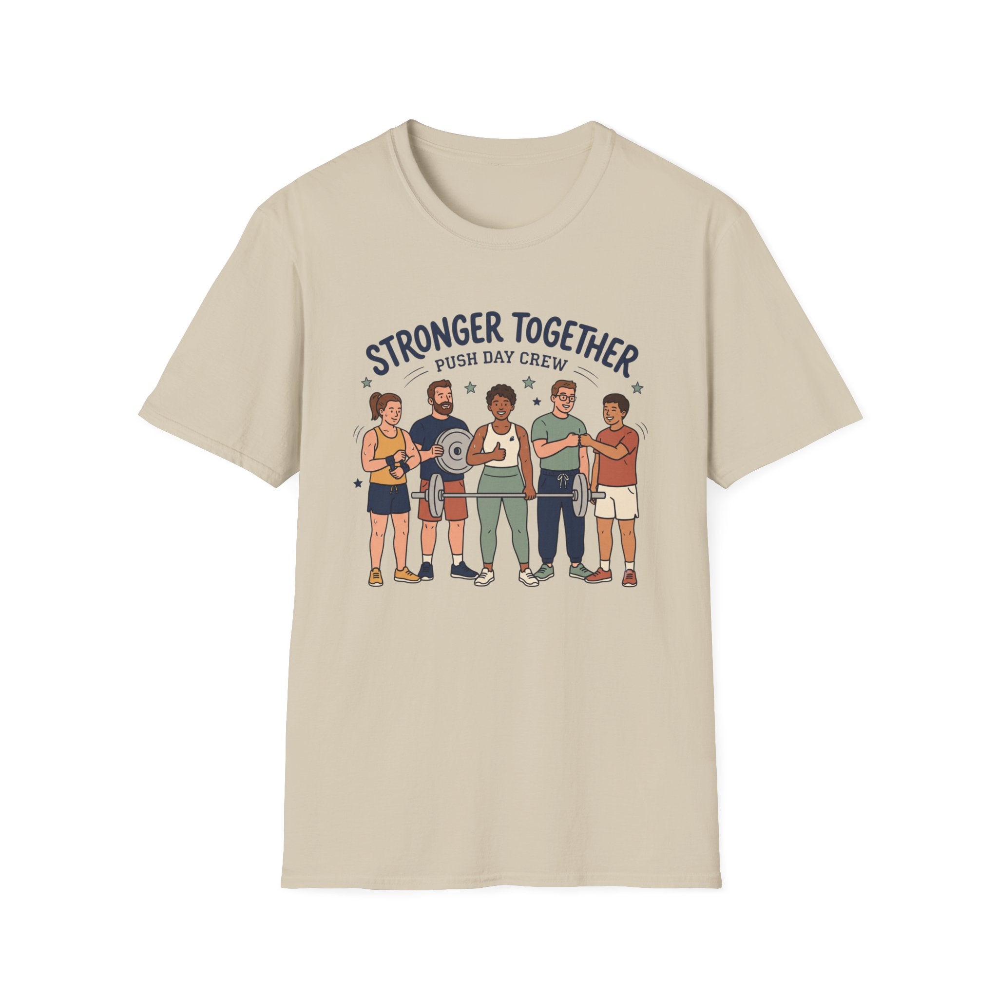 Stronger together - Push day crew T-Shirt