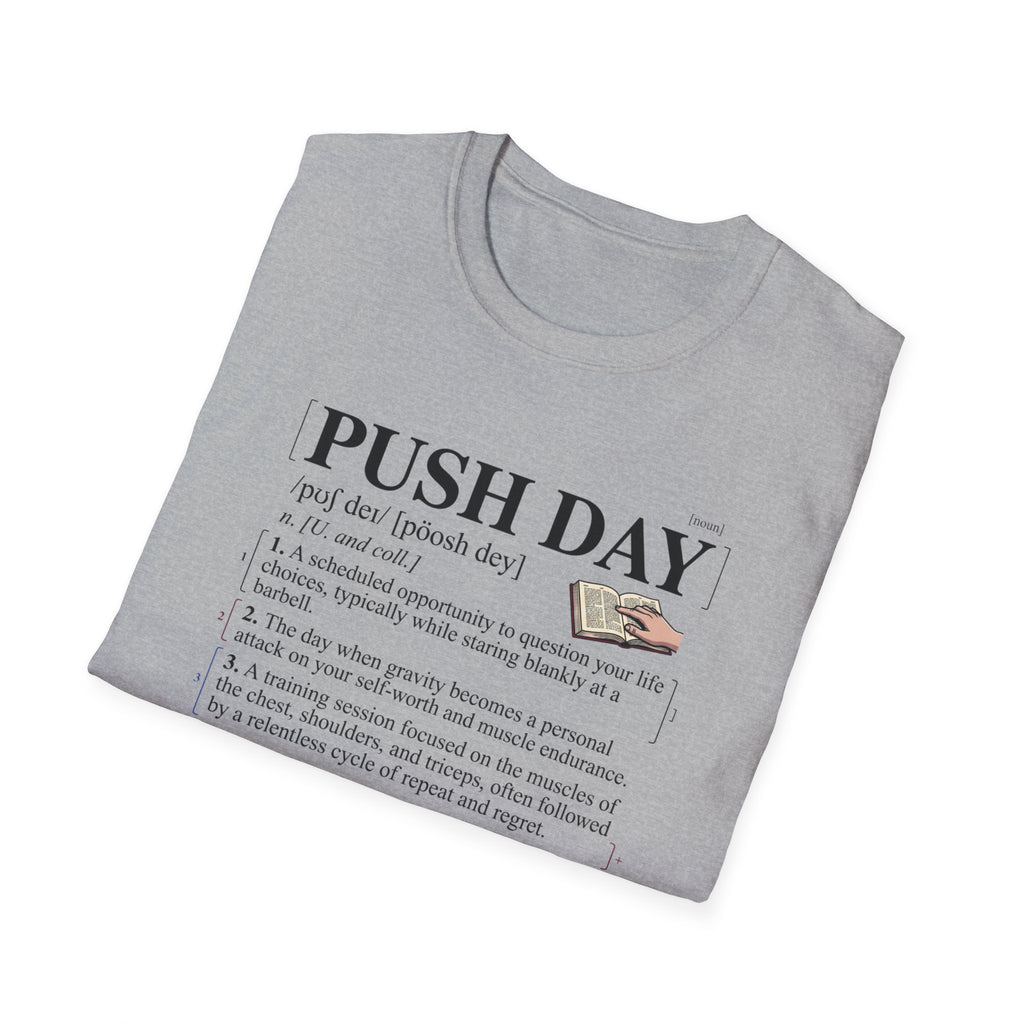 Push day - dictionary meaning T-Shirt