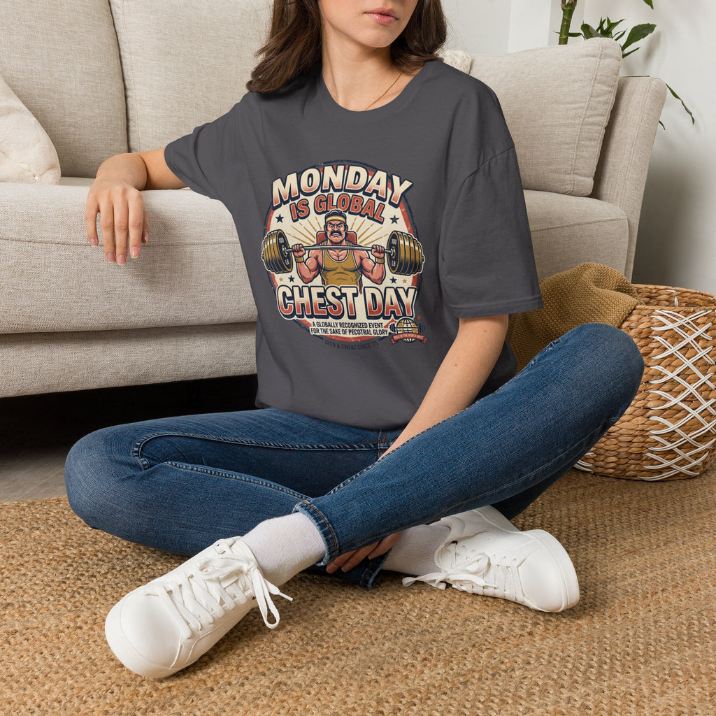 Monday is Global chest day - Global event T-Shirt