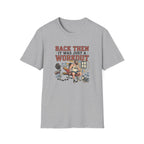 Back then, it was just a workout T-Shirt
