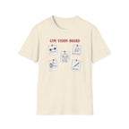 Gym Vision Board – Gains with a Side of Sarcasm T-Shirt