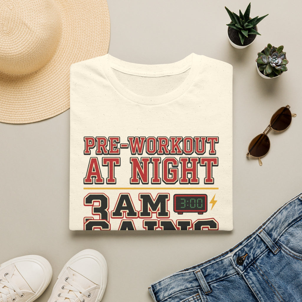 Pre at Night - 3 AM Gains T-Shirt