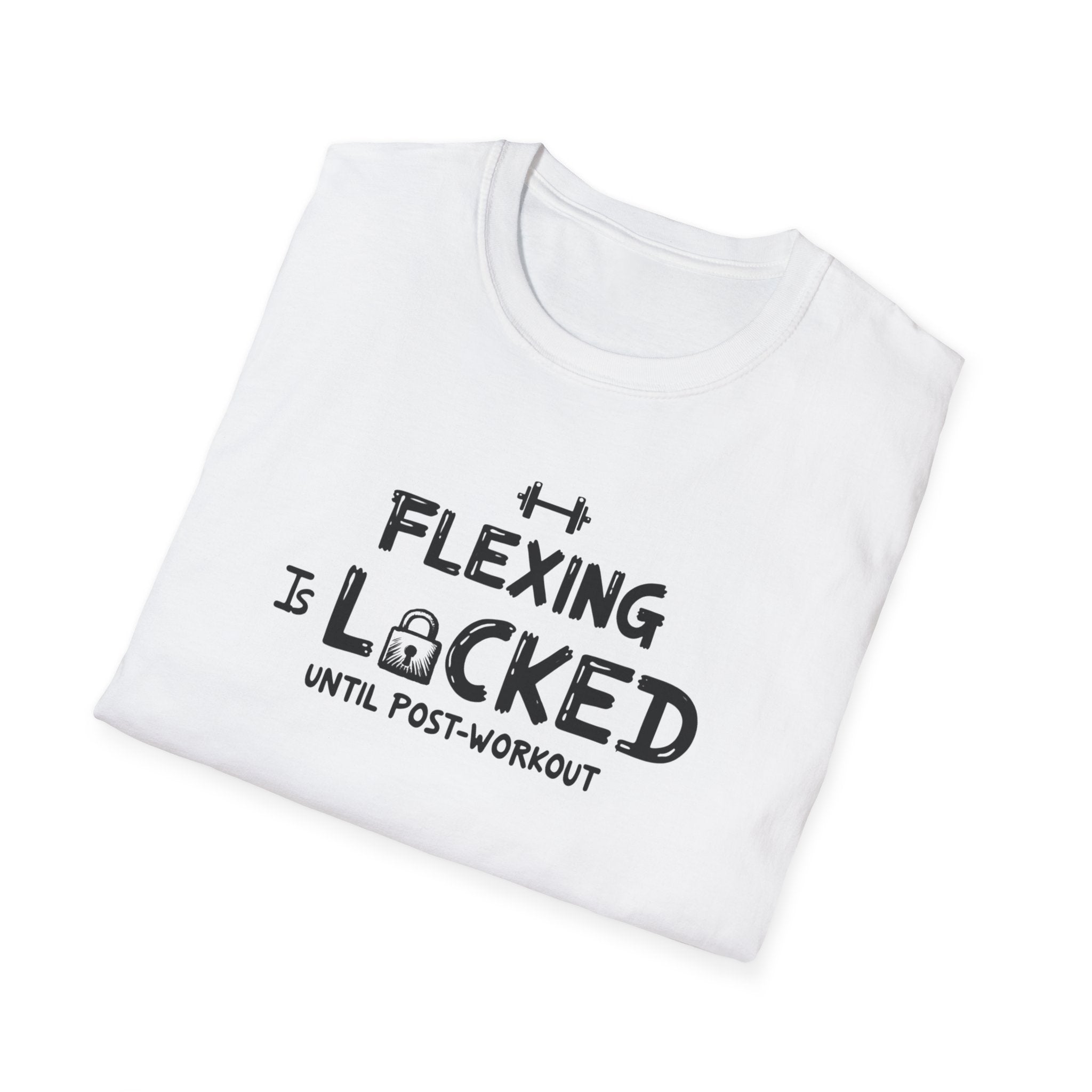 Flexing Locked – Hardcore Lockdown Edition T-Shirt