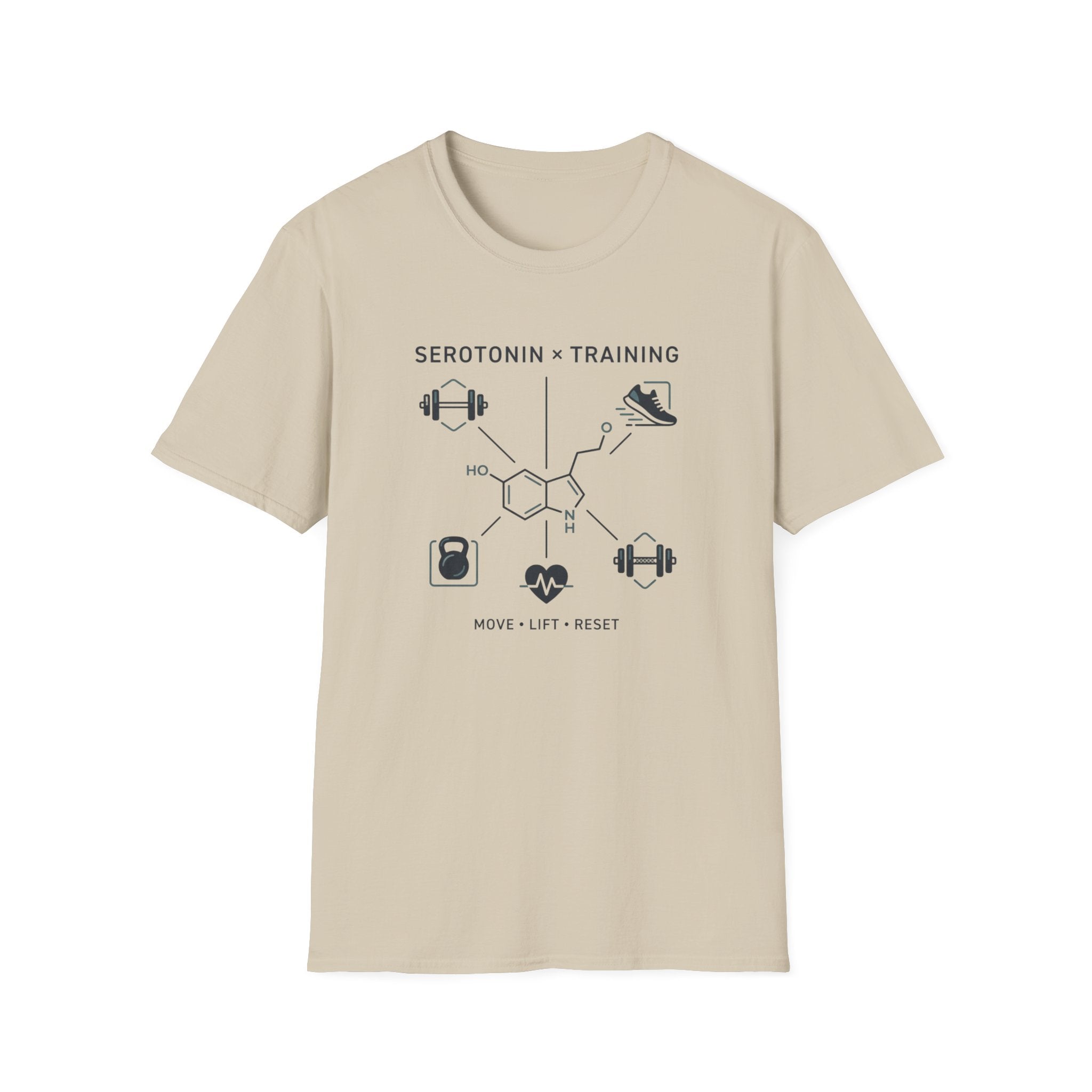 Serotonin and Training T-Shirt
