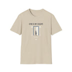 Gym is my escape - Minimalistic T-Shirt