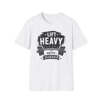 Lift Heavy, Petty Harder (Vintage Crest Edition) T-Shirt