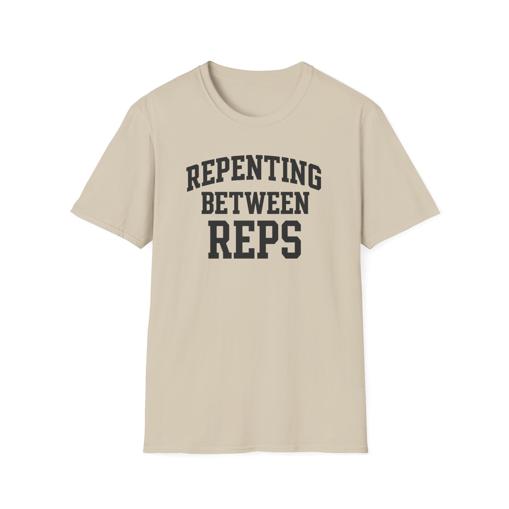Repenting Between Reps – Bold Faith & Fitness  Tshirt