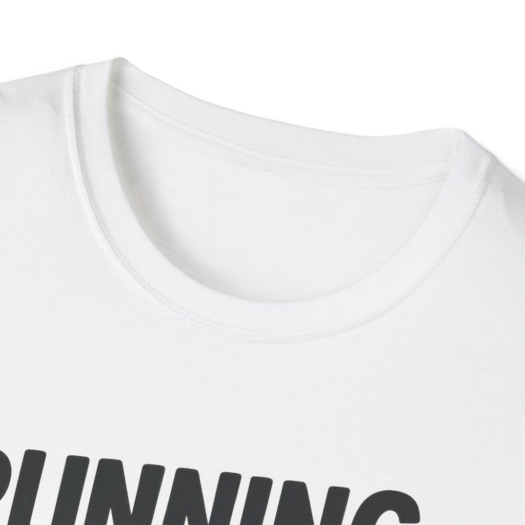 Running Late Is My Cardio – Bold & Playful Gym Tshirt