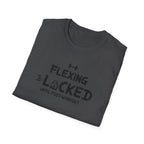 Flexing Locked – Hardcore Lockdown Edition T-Shirt