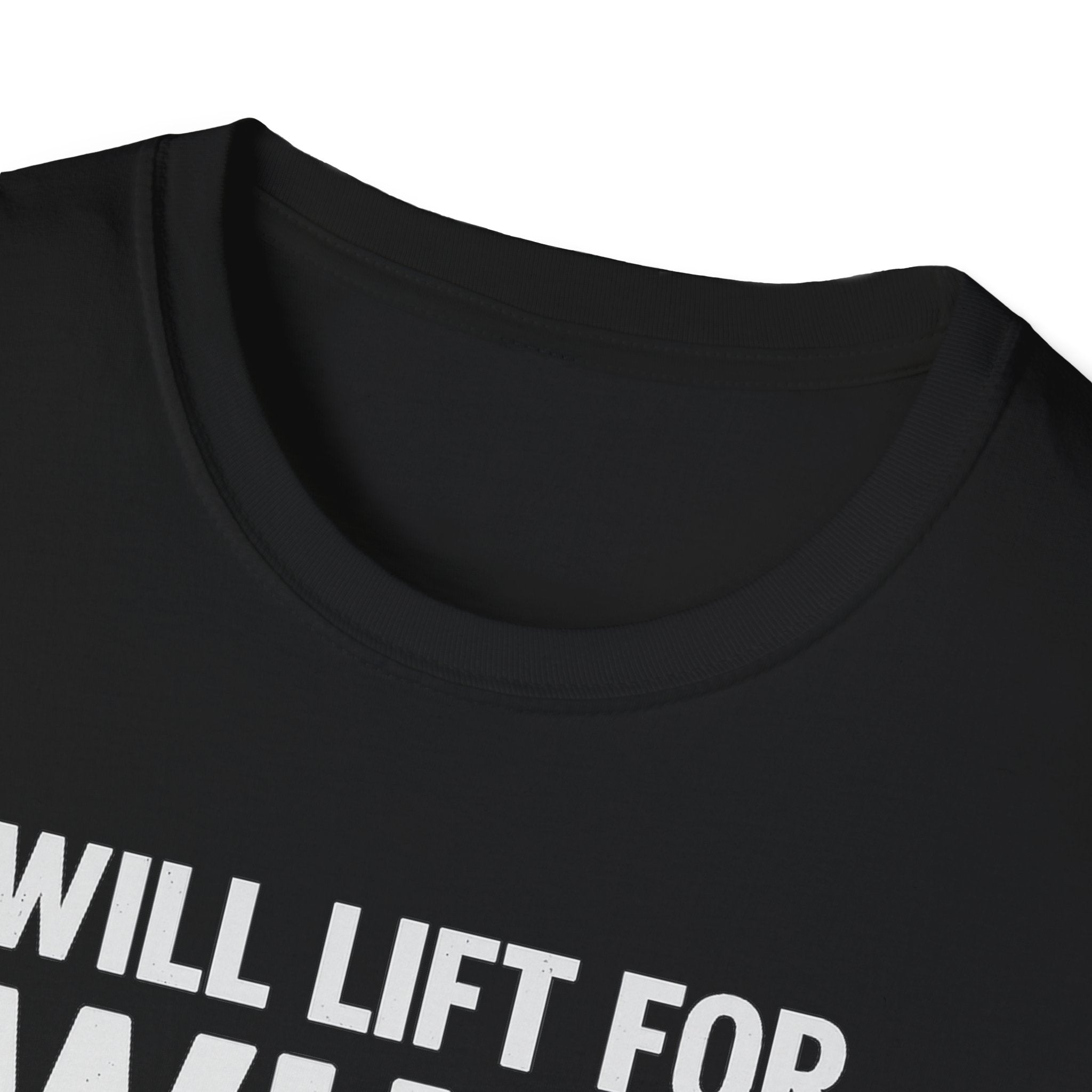 Will Lift for Whey – Barbell Edition T-Shirt