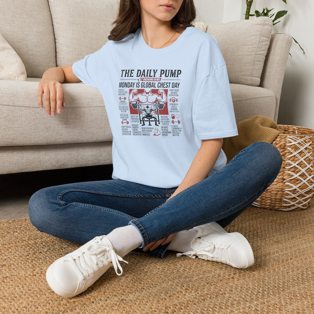 Monday is Global chest day - Breaking news T-Shirt