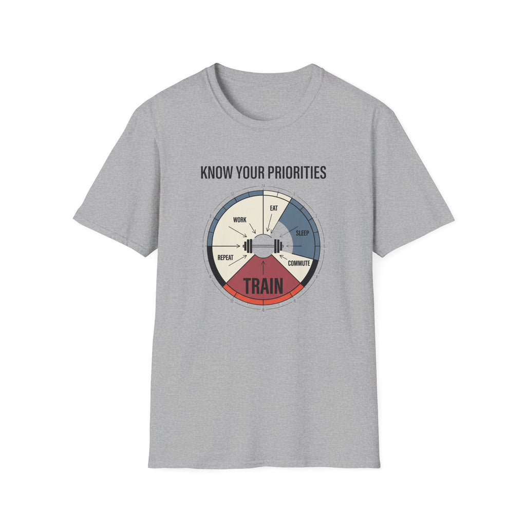 Know your priorities - Every hour supports the prioroty copy T-Shirt
