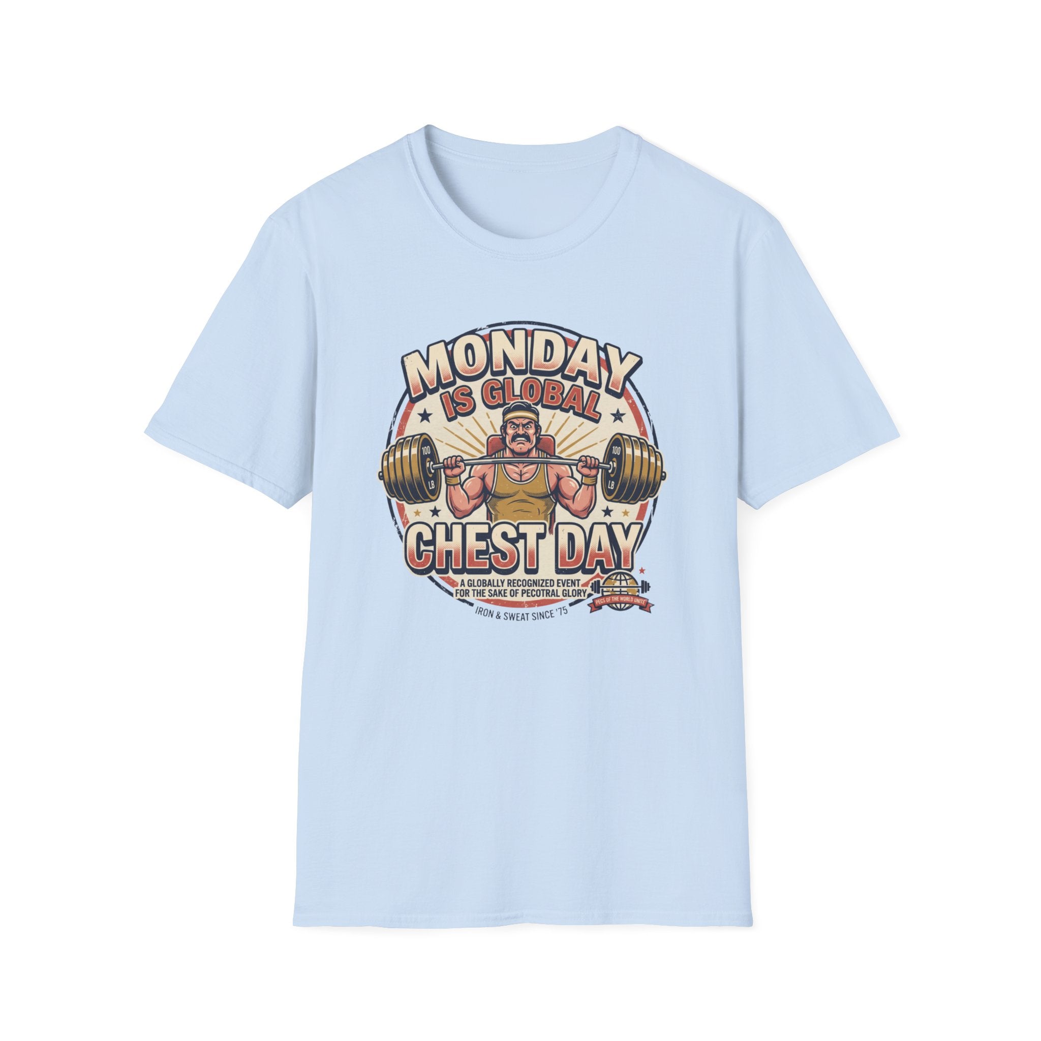 Monday is Global chest day - Global event T-Shirt