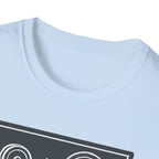 Adding Plates Is My Favorite Subject – Minimal Chalkboard Stylen Tshirt
