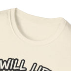 Will Lift for Whey – Monochrome Barbell Edition T-Shirt