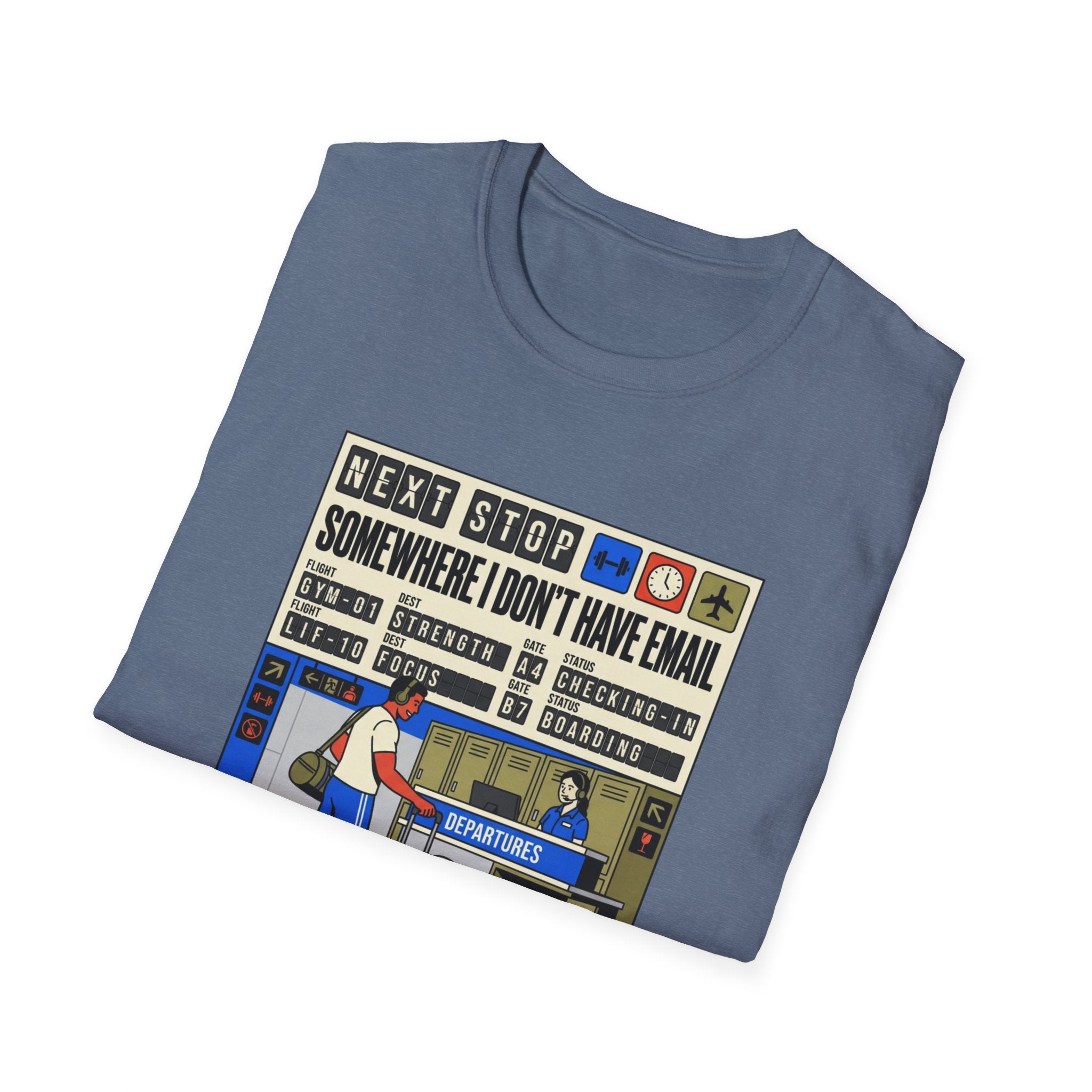 Next stop, somewhere I don't have email T-Shirt