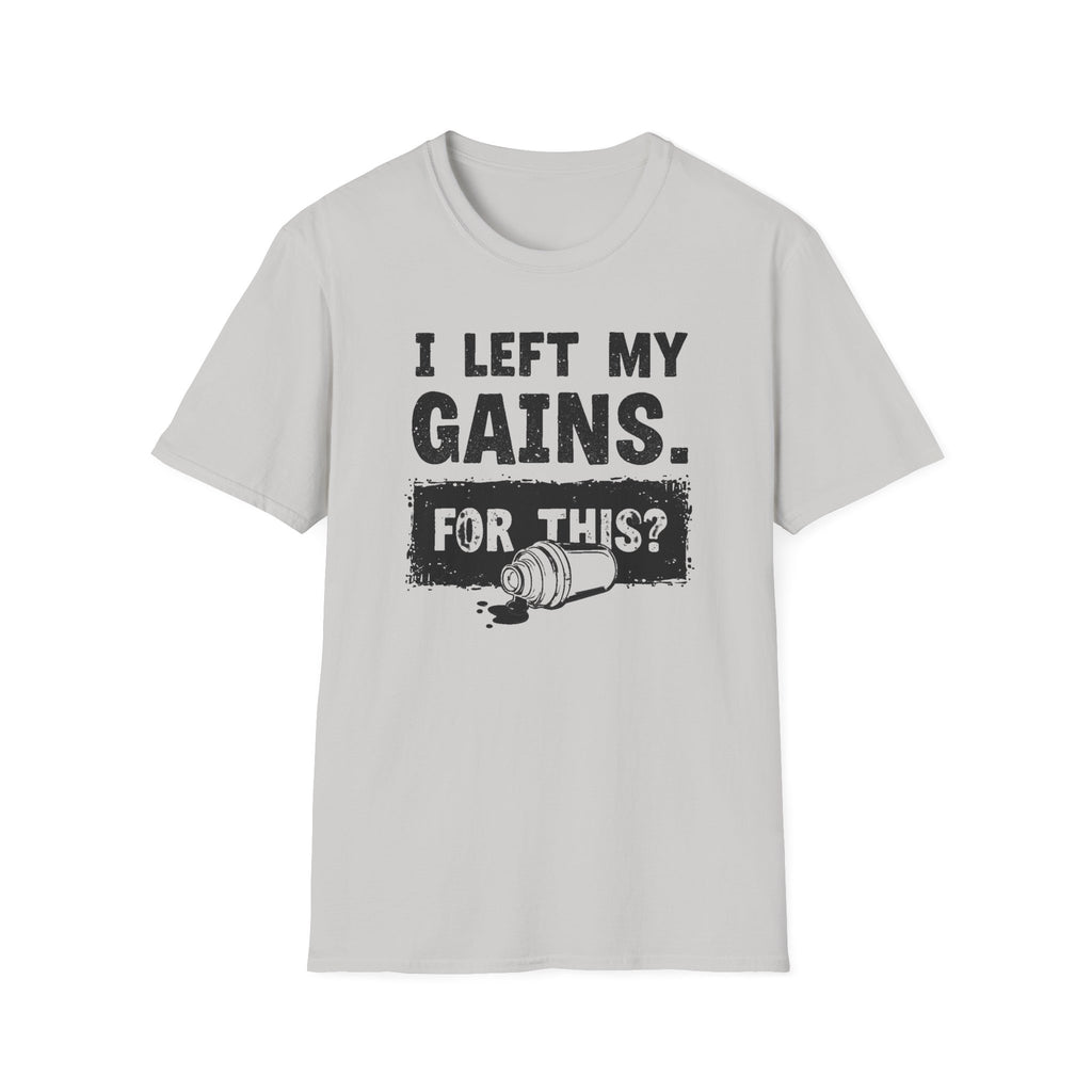 I Left My Gains for This? (Vintage Grunge Edition) T-Shirt