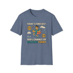 100% chance of walking funny T-Shirt