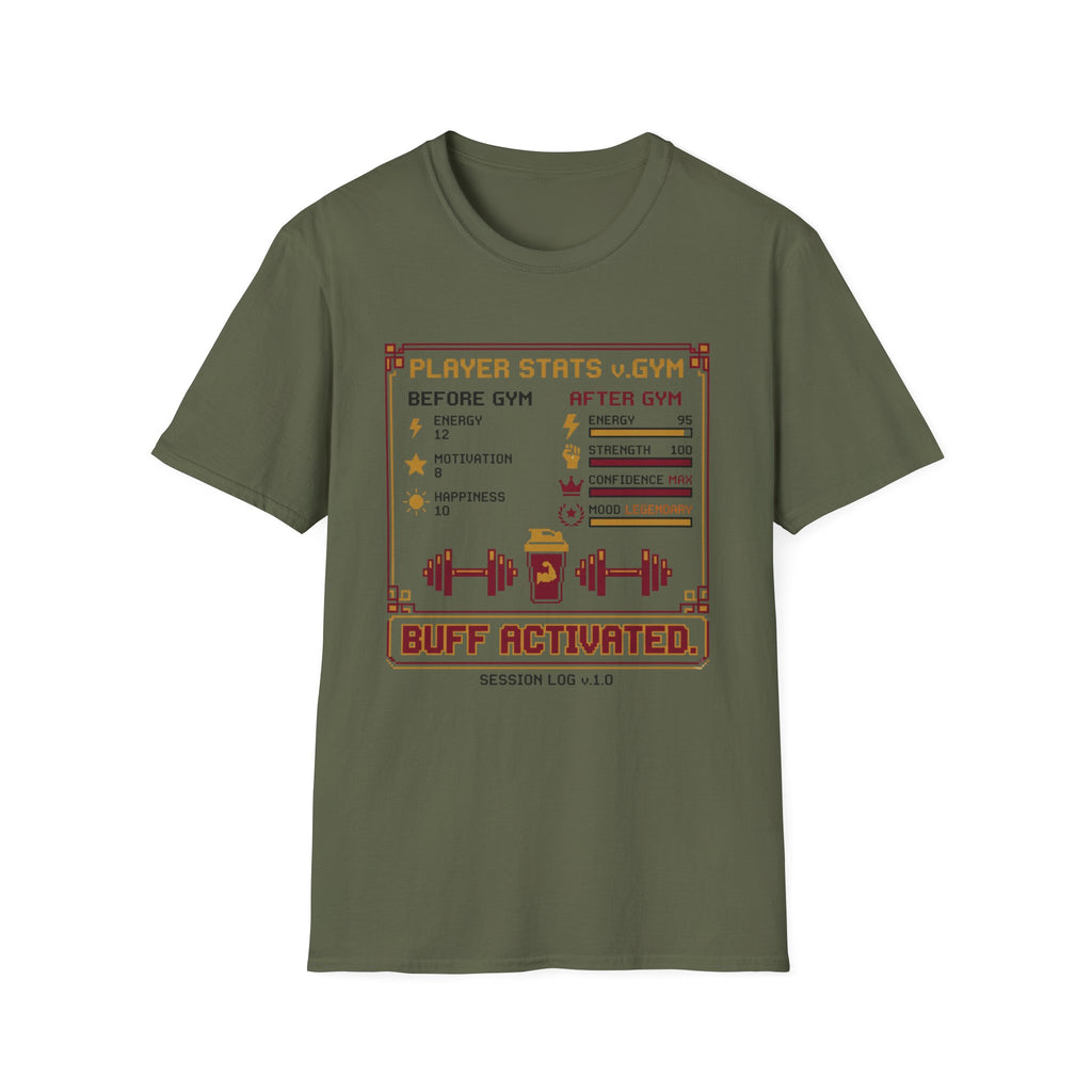 Buff activated T-Shirt