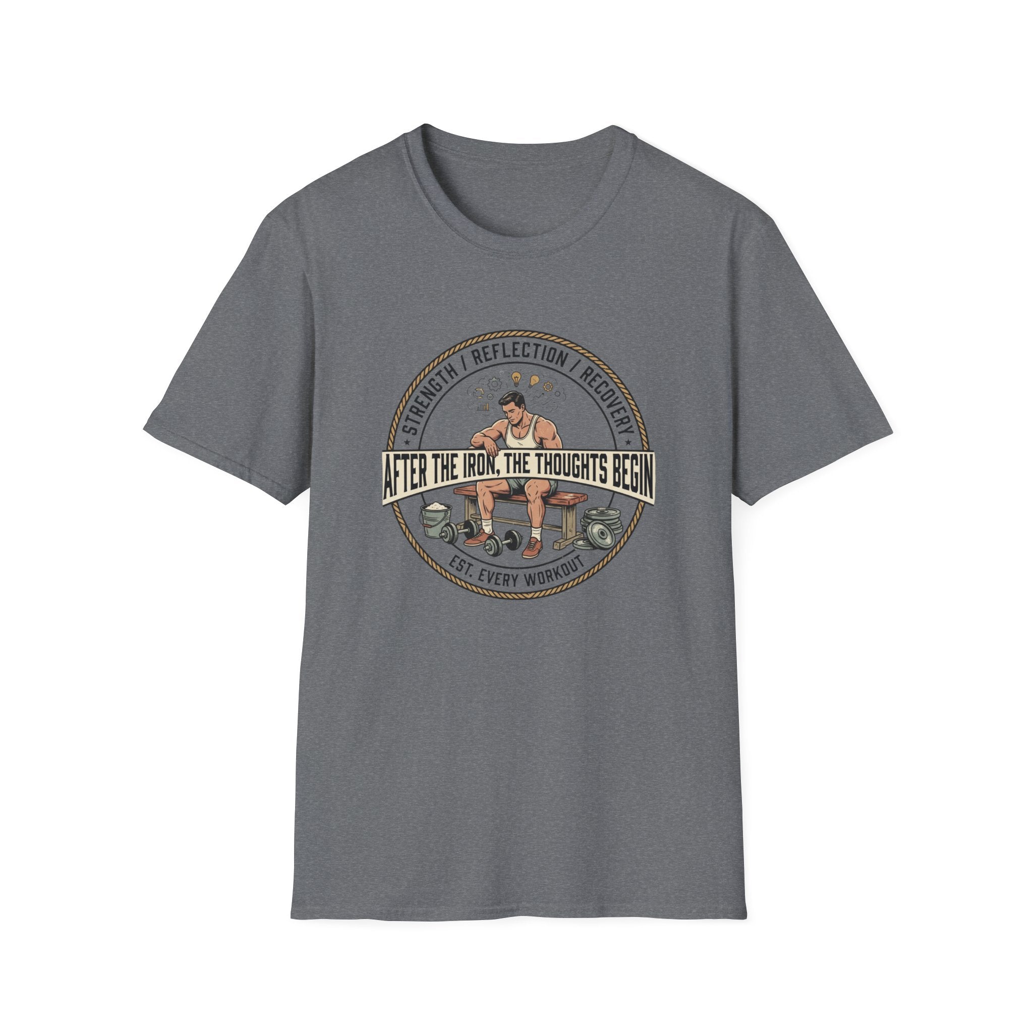 After the iron, the thoughts begin T-Shirt