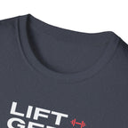 Lift Geek – Barbell Logic Edition T-Shirt
