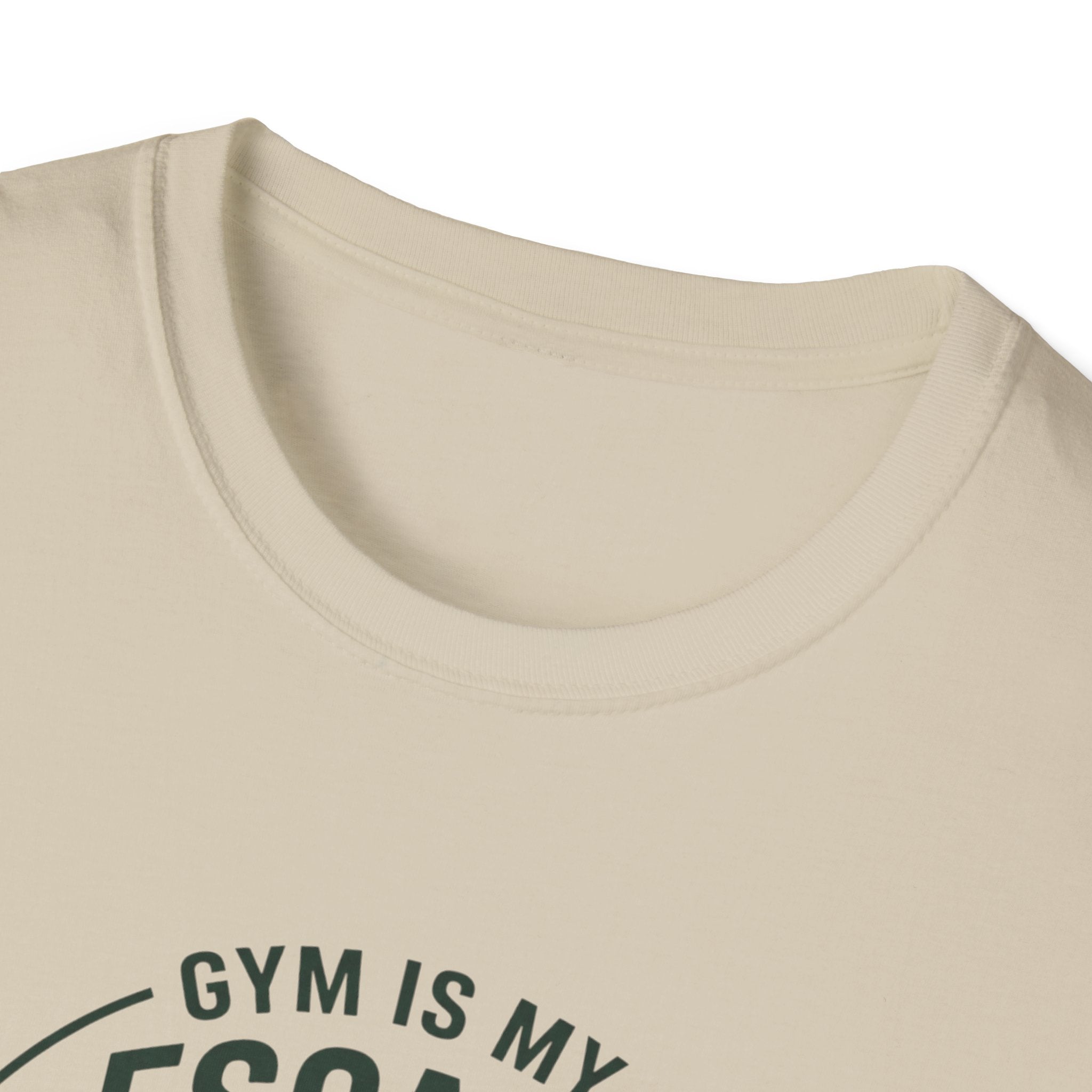 Gym is my escape - Adventure style T-Shirt