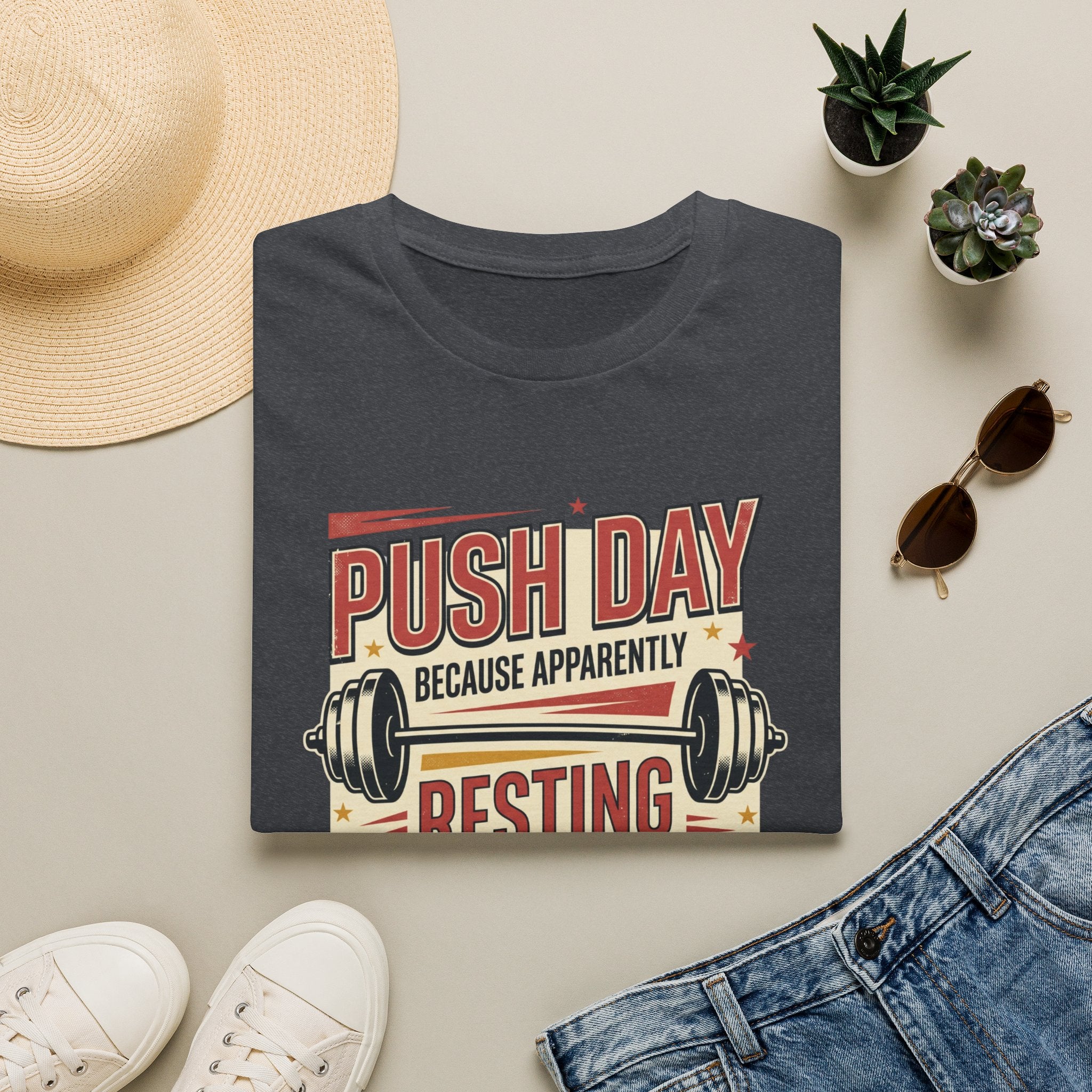 Push day - Resting wasn't an option T-Shirt