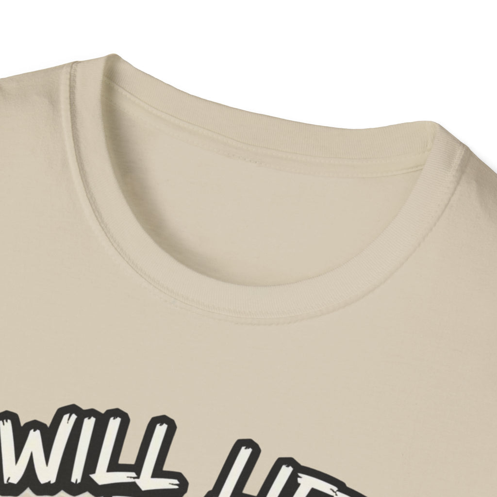 Will Lift for Whey – Monochrome Barbell Edition T-Shirt