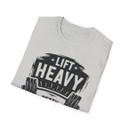 Lift Heavy, Petty Harder (Vintage Crest Edition) T-Shirt