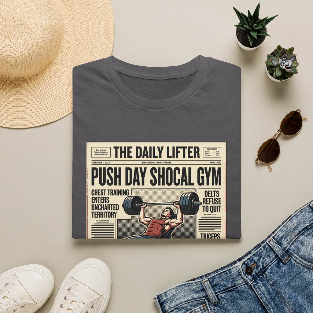 Push day newspaper style T-Shirt
