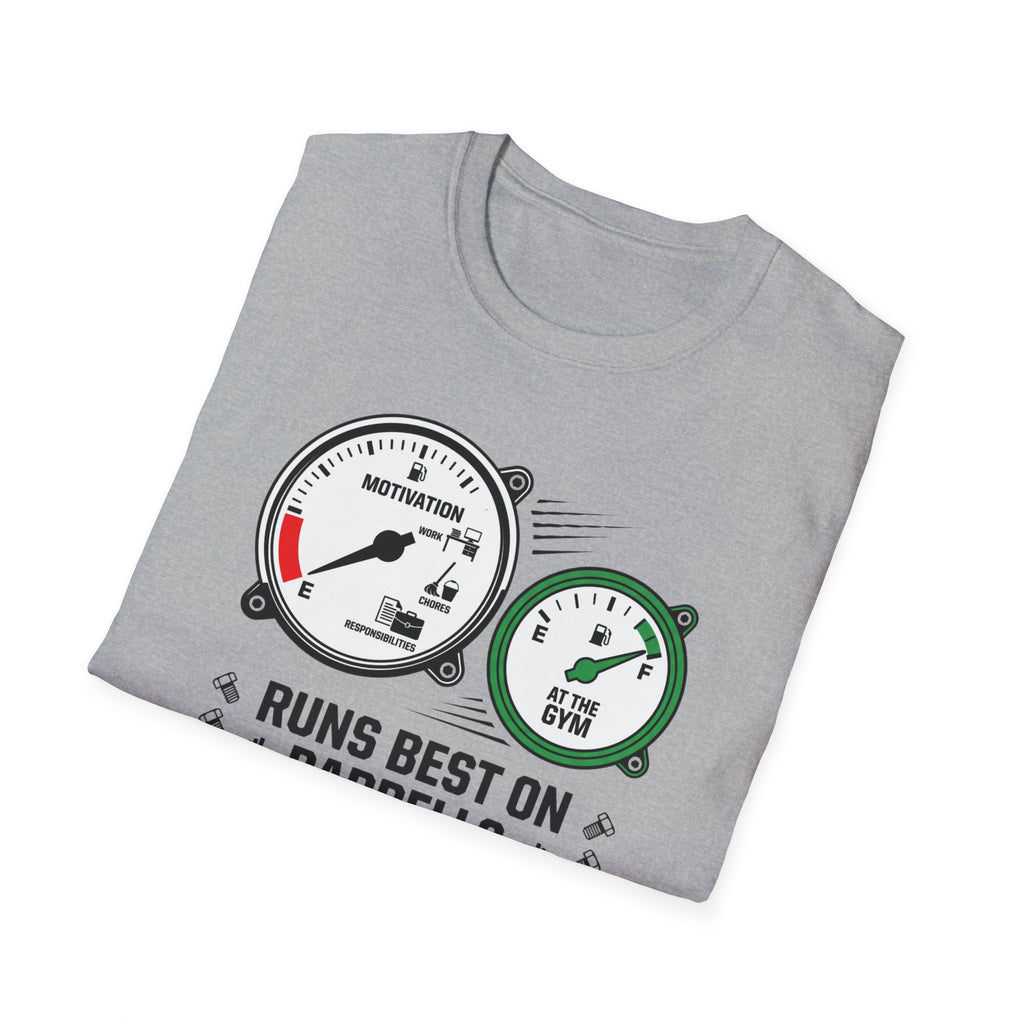 Runs best in barbells T-Shirt